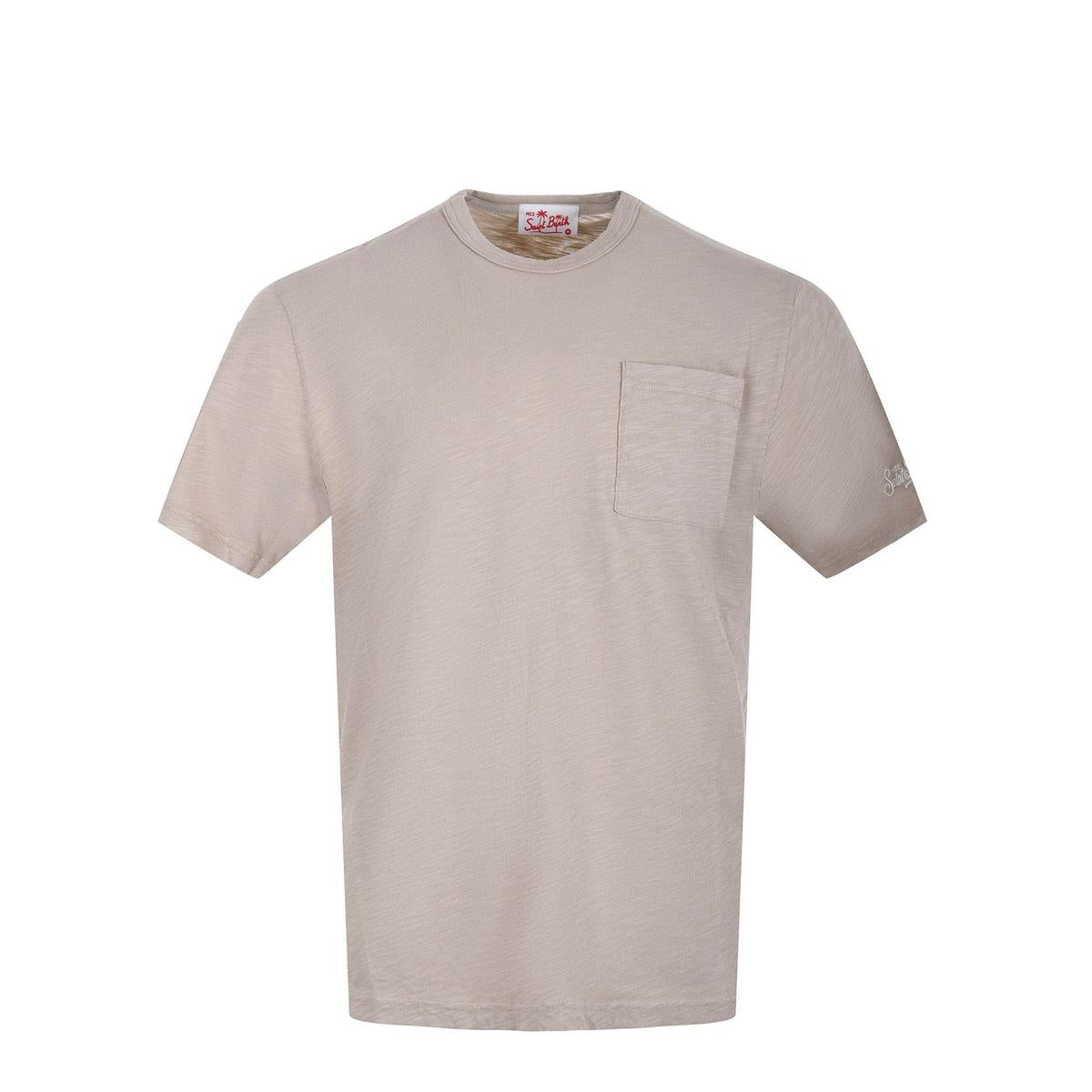 MC2 Man Cream Linen T-shirt
