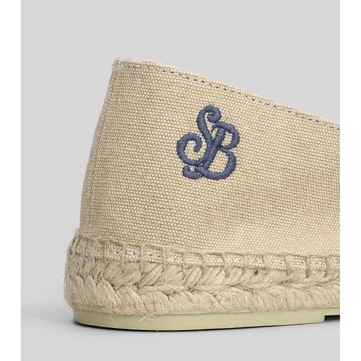 MC2 Saint Barth Miro Canvas Espadrilles in Beige