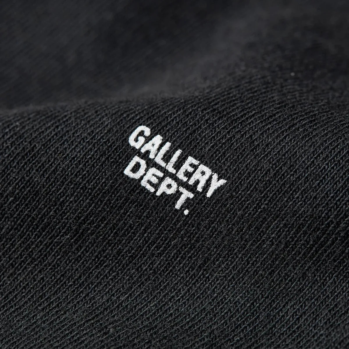 Gallery Dept Micro Logo Black T-shirt