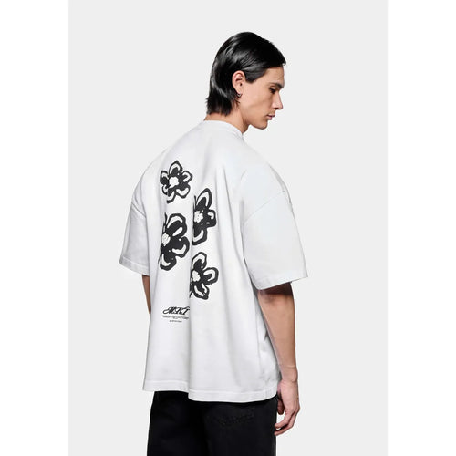 MKI Hibiscus T-Shirt in White