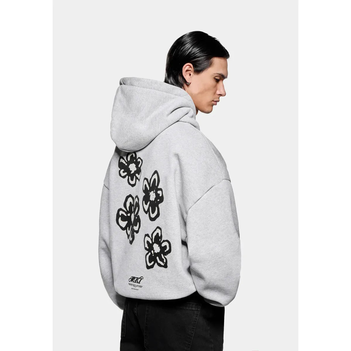 MKI Hibiscus Hoody in Grey