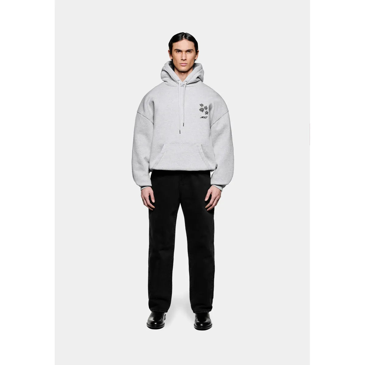 MKI Hibiscus Hoody in Grey