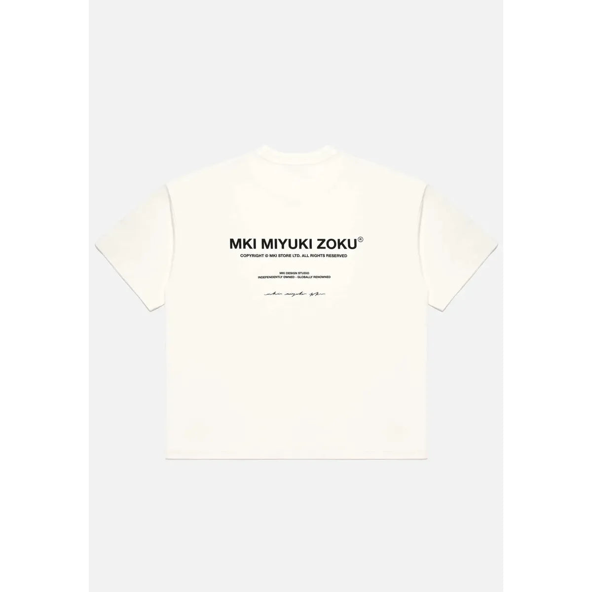 MKI Design Studio T-Shirt in White