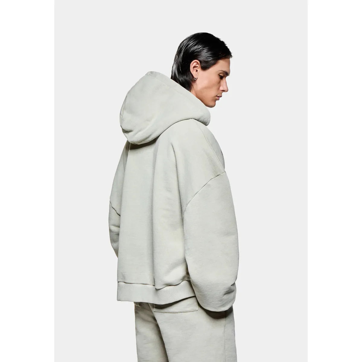MKI Uniform Zip Hoodie in Pigment Cement