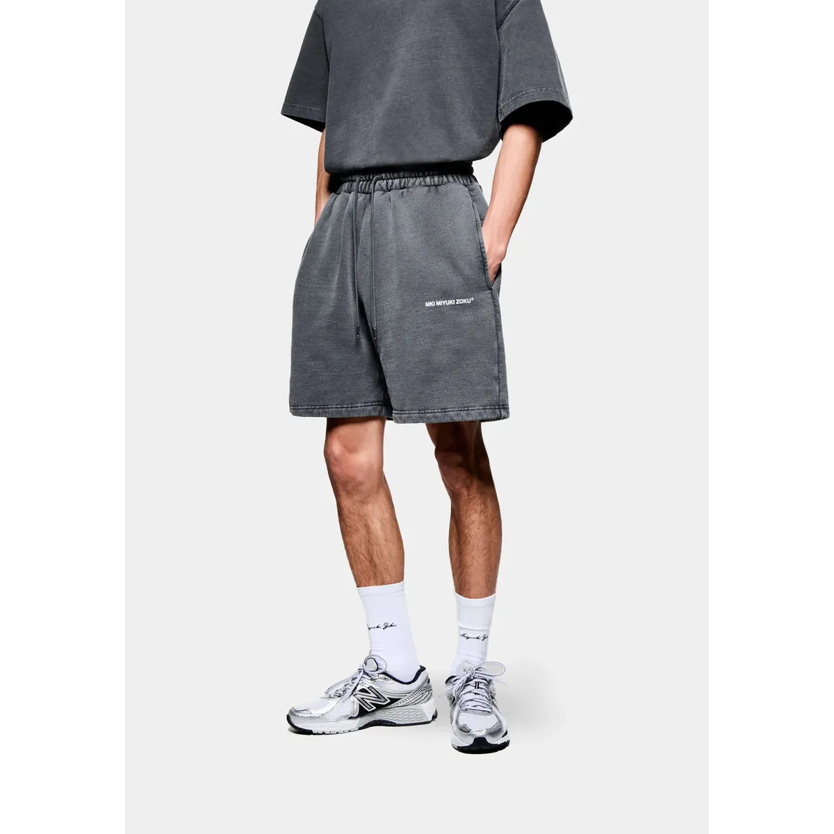 MKI Uniform Shorts in Pigment Black