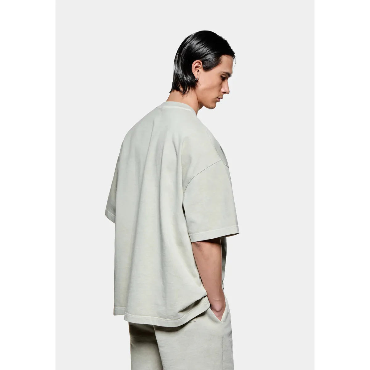 MKI Uniform T-Shirt in Pigment Cement
