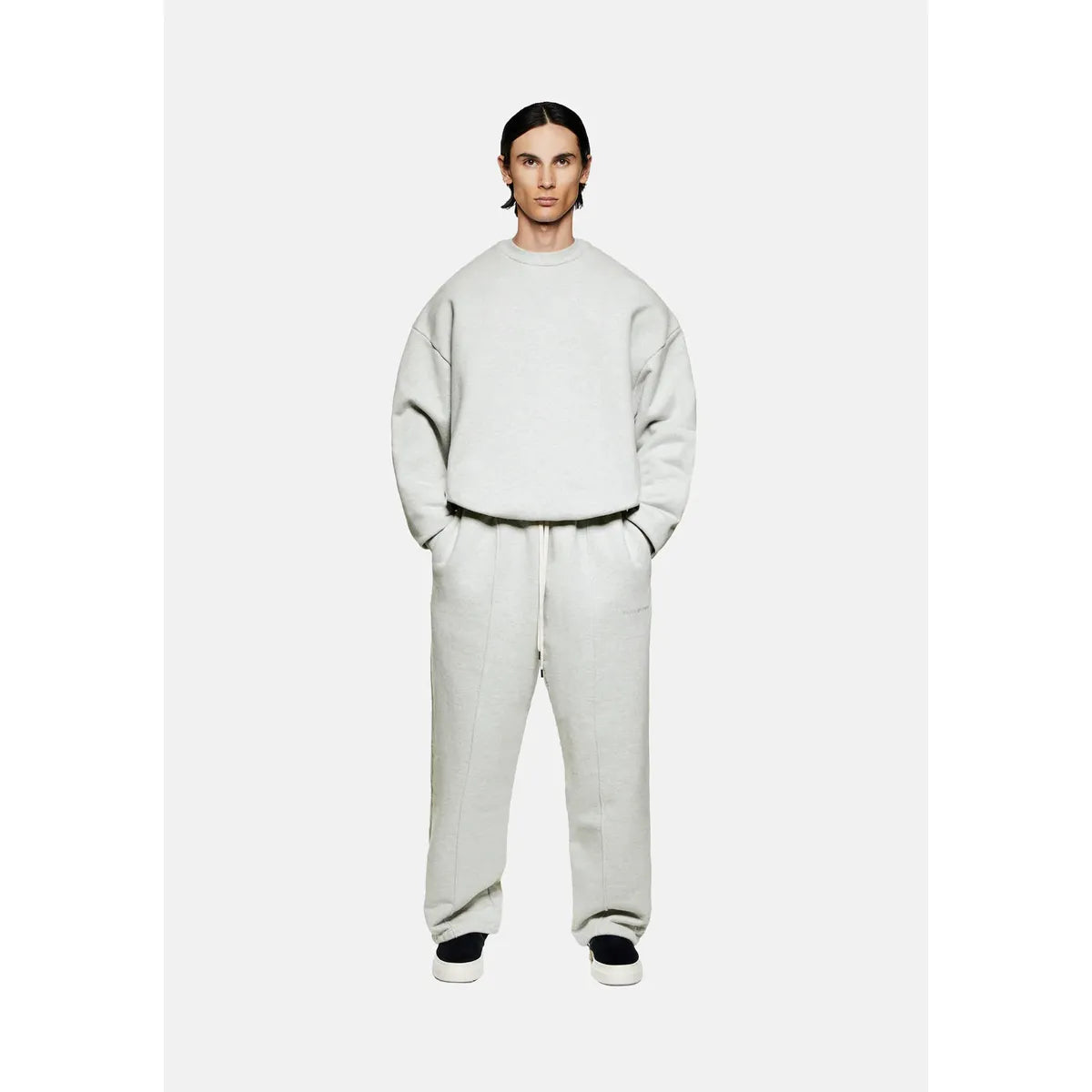 MKI 800 GSM SUPERWEIGHT OATMEAL CREWNECK