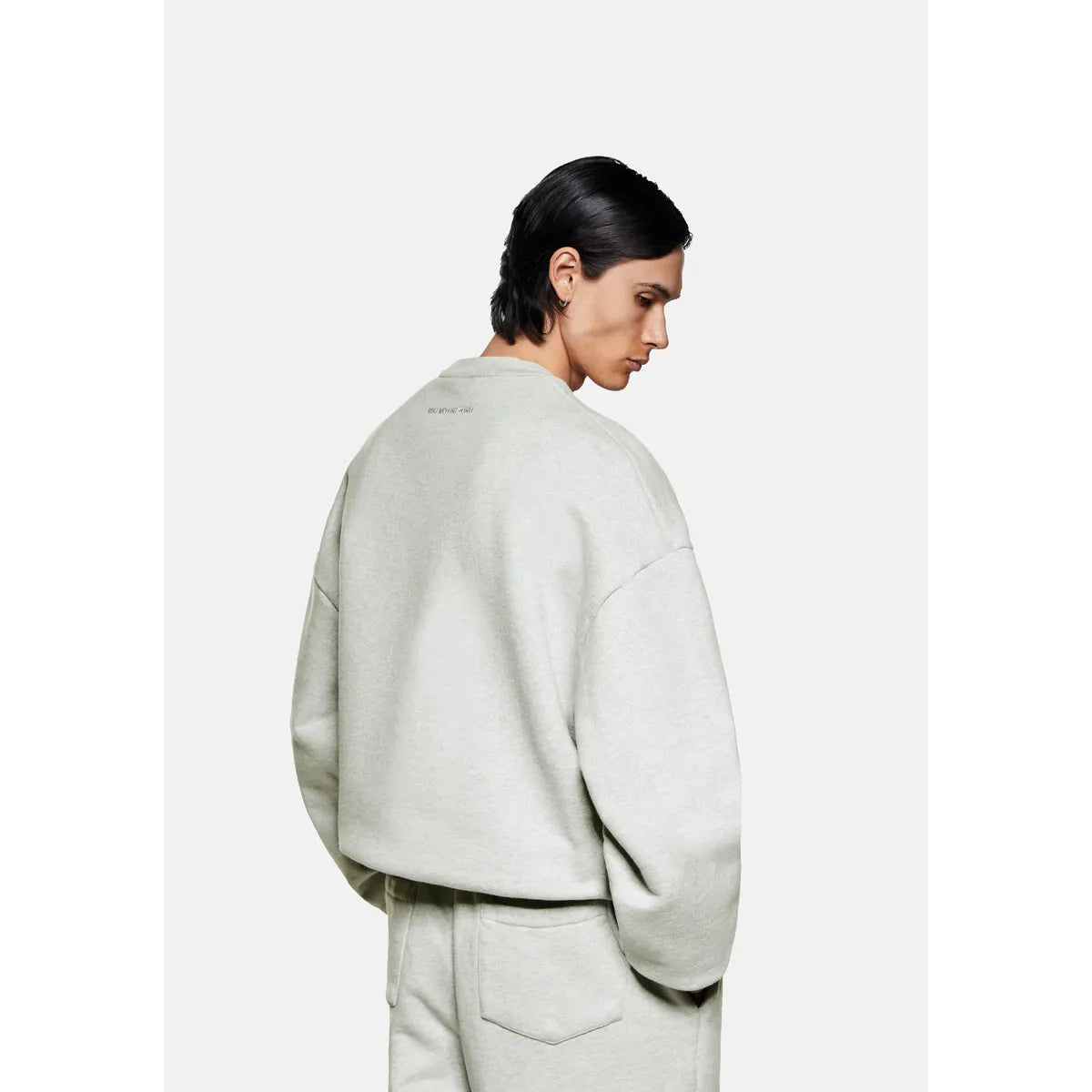 MKI 800 GSM SUPERWEIGHT OATMEAL CREWNECK