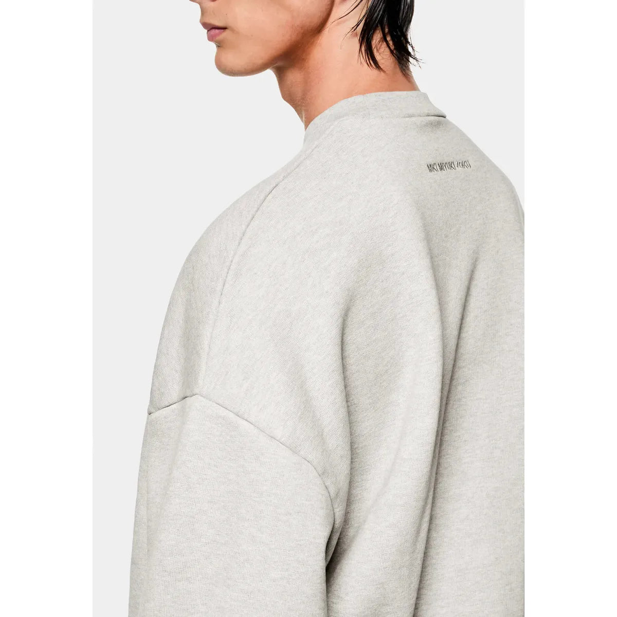 MKI 800 GSM SUPERWEIGHT OATMEAL CREWNECK