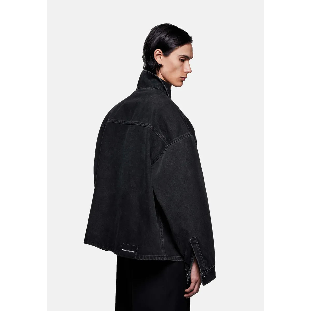 MKI DENIM BOX BLACK WASH OVERSHIRT