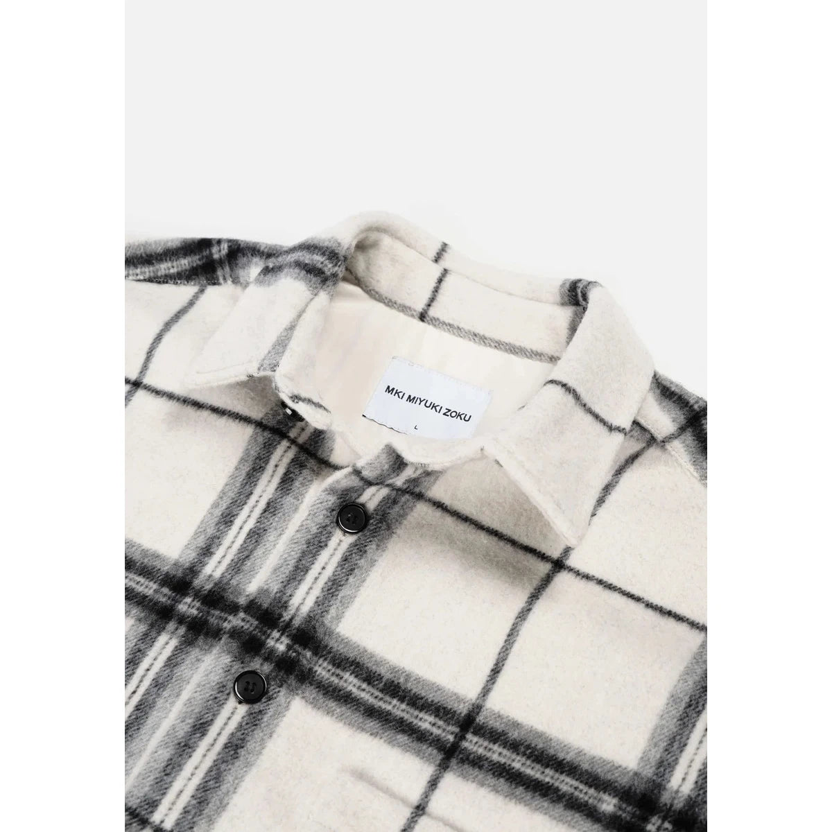 MKI CHECK FLANNEL OVERSHIRT