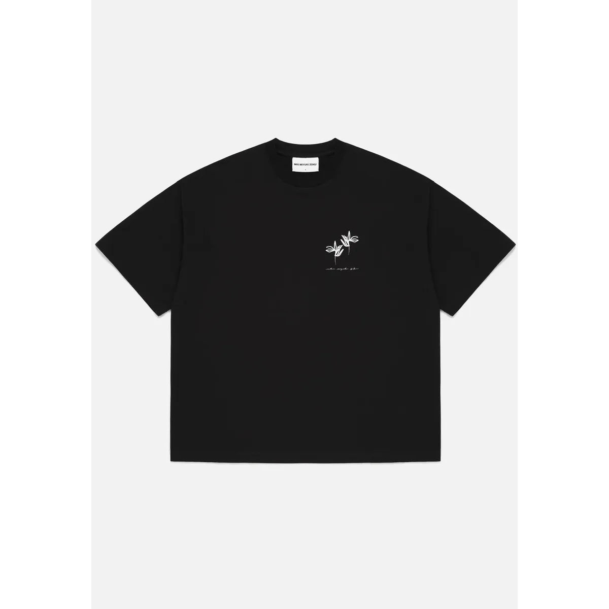 MKI BLACK INK FLOWER T-SHIRT