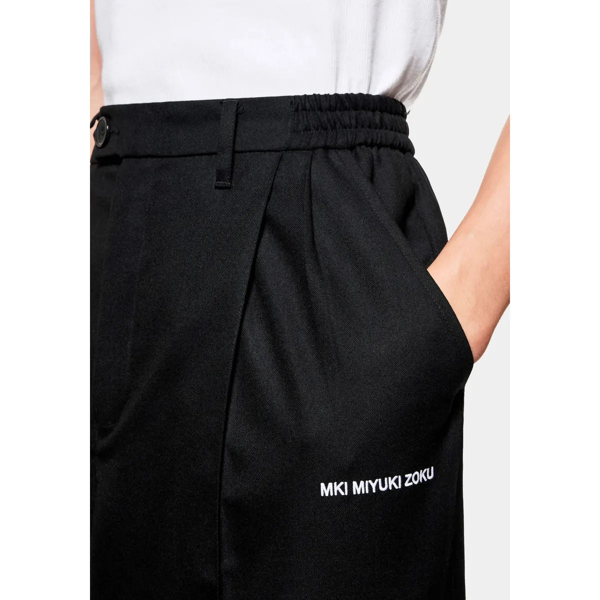 MKI V2 WIDE LEG SUIT BLACK PANTS