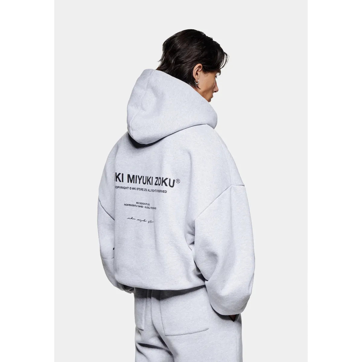 MKI GREY DESIGN STUDIO HOODY