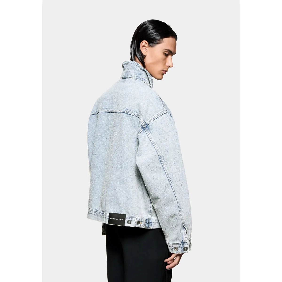 MKI TWISTED WEAVE TRUCKER JACKET