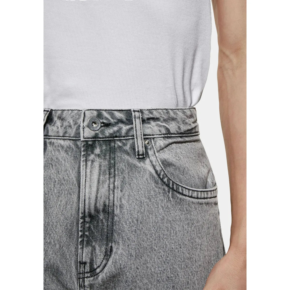 MKI DENIM WIDE LEG JEAN