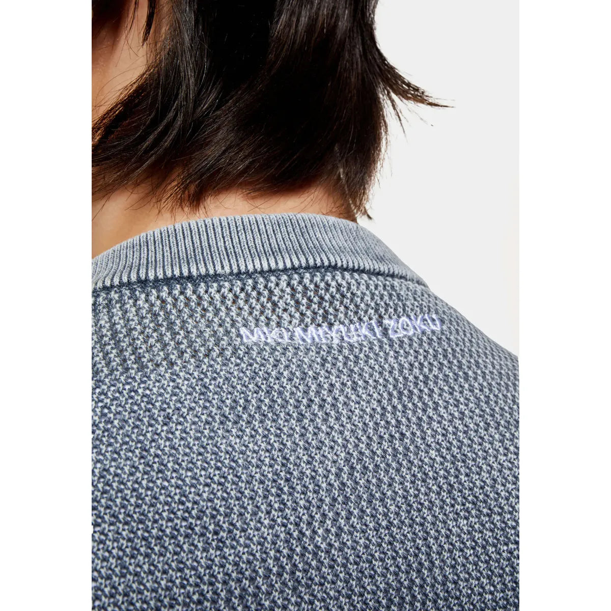 MKI PIGMENT GREY LOOSE GAUGE LONGSLEEVE