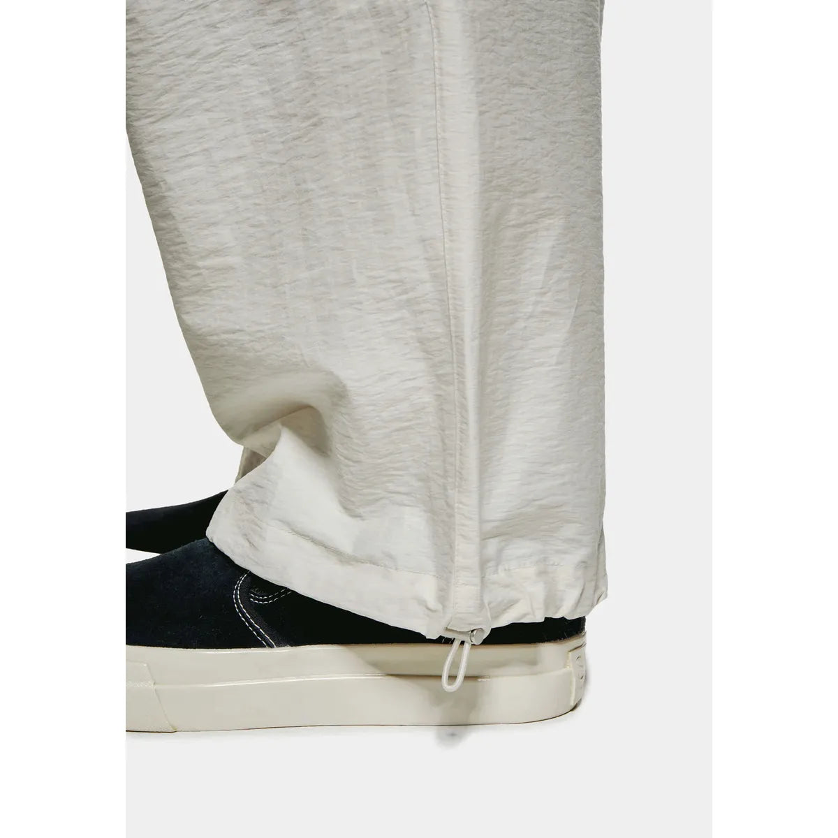 MKI BONE WASHED COTTON NYLON PARACHUTE PANTS