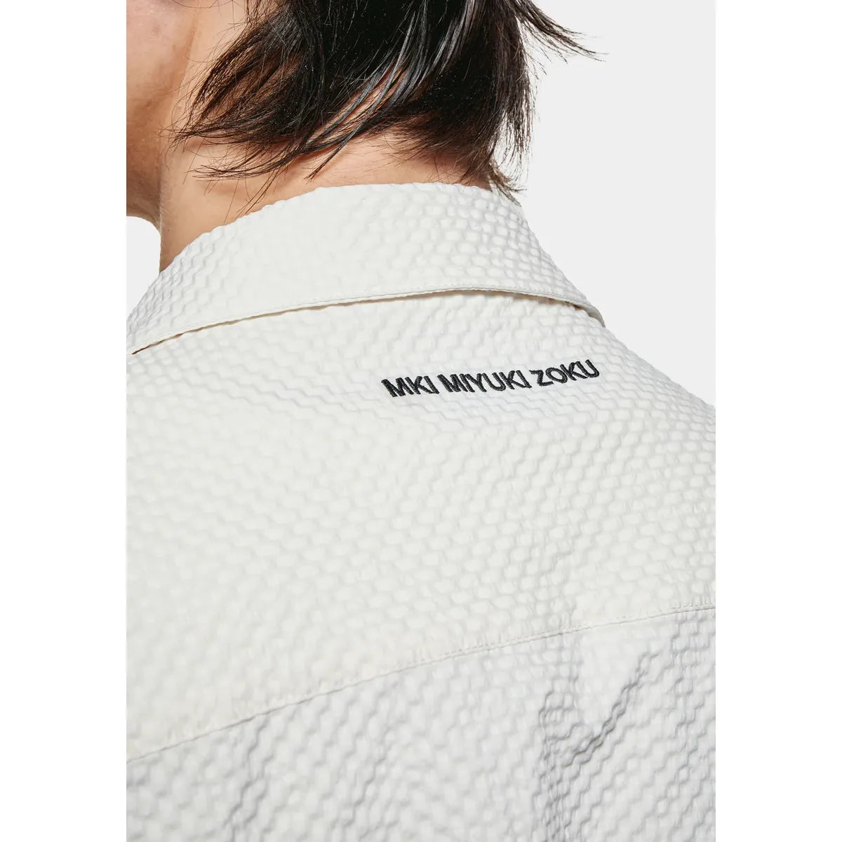 MKI BONE SEERSUCKER VACATION SHIRT