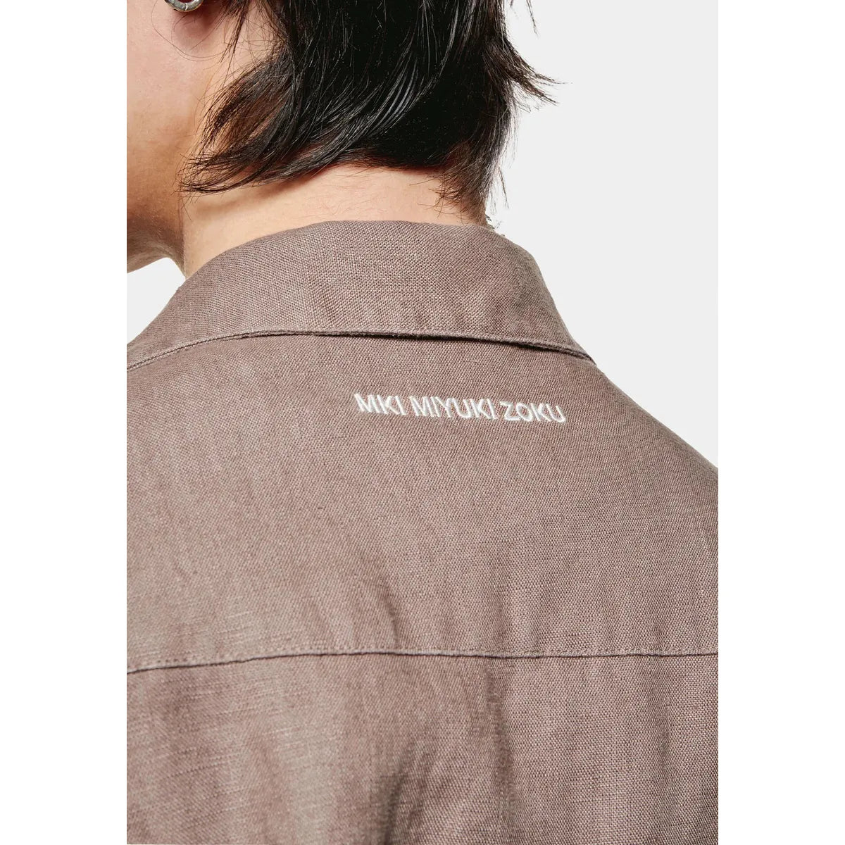MKI MUSHROOM LINEN VACATION SHIRT