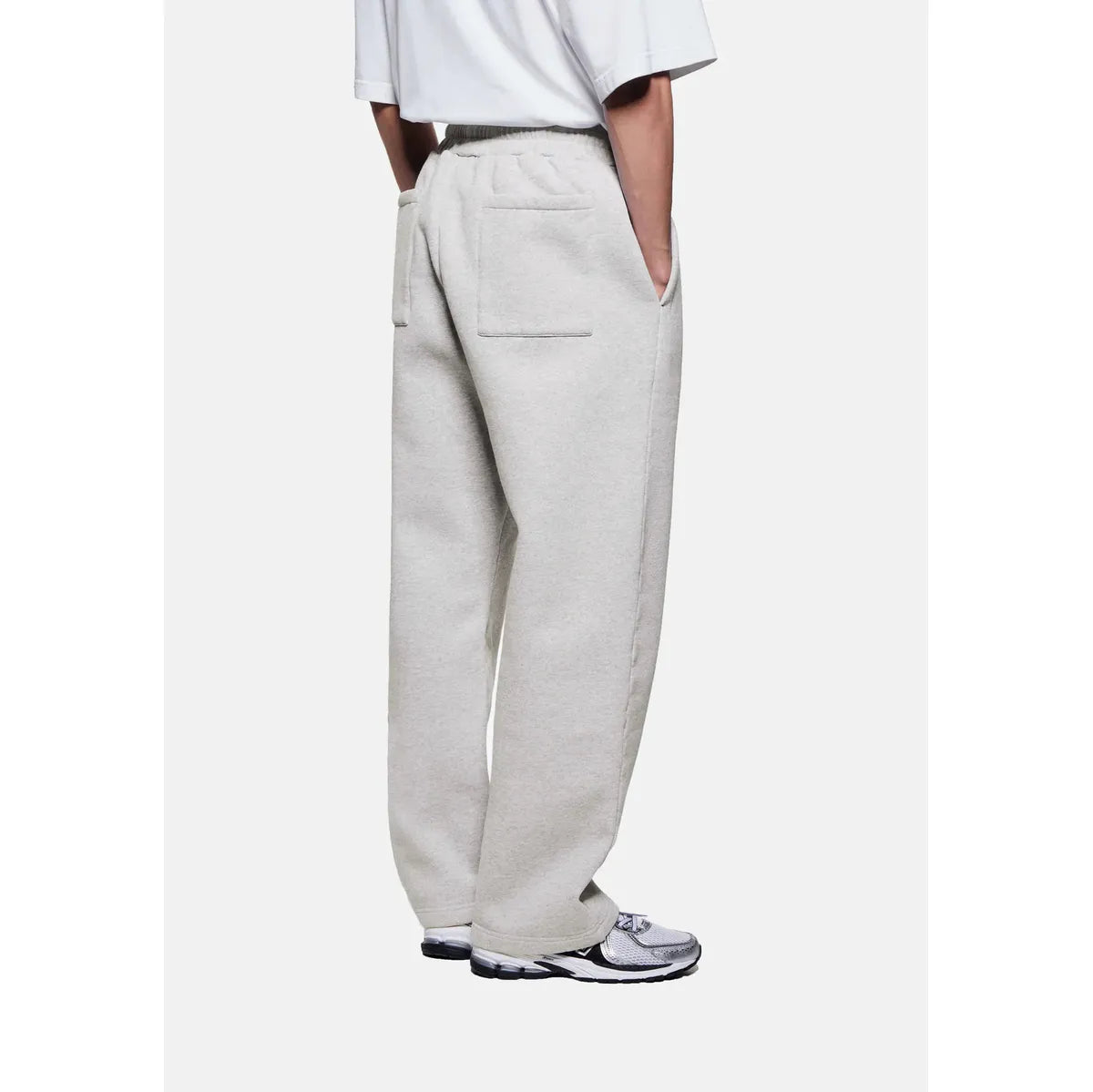 MKI GREY UNIFORM WIDE LEG JOGGERS
