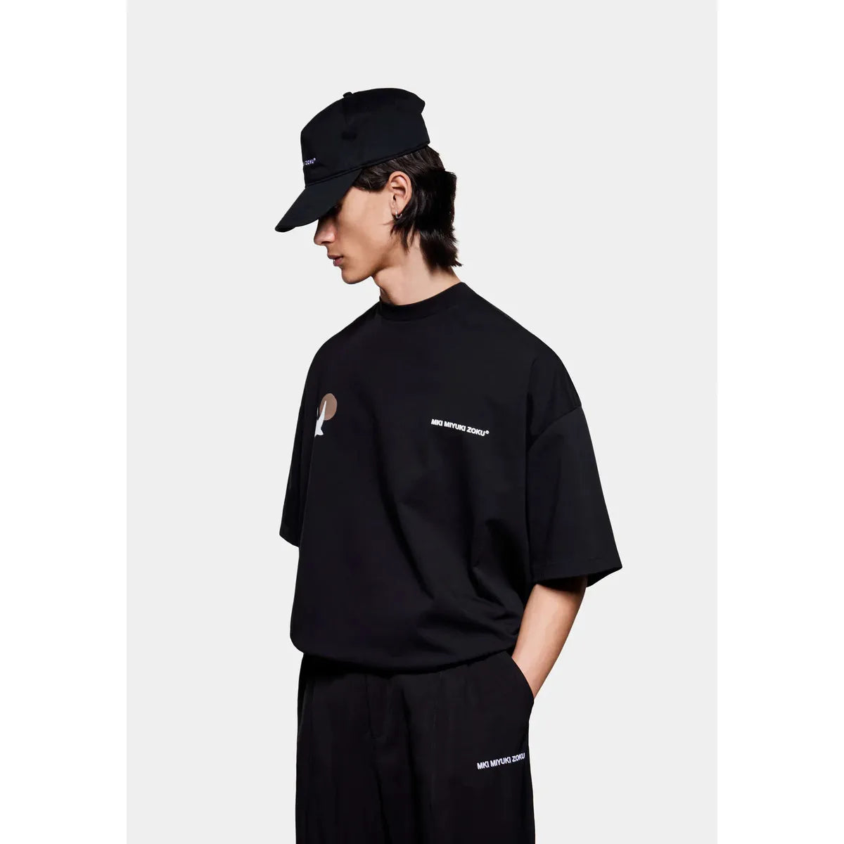 MKI BLACK SWALLOW T-SHIRT