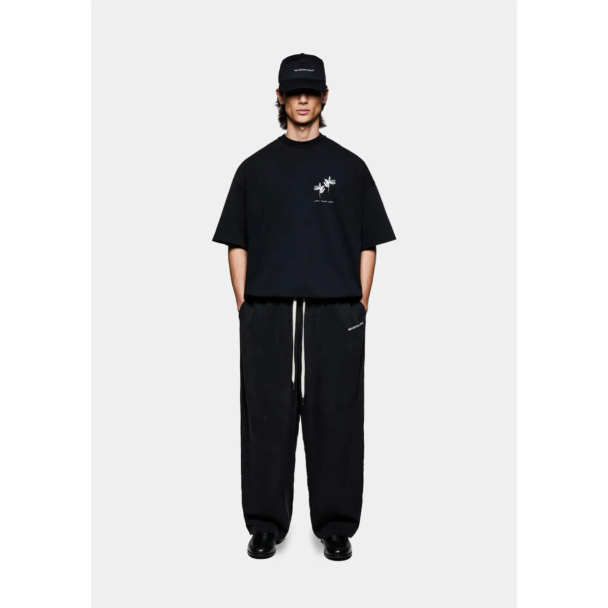 MKI BLACK INK FLOWER T-SHIRT