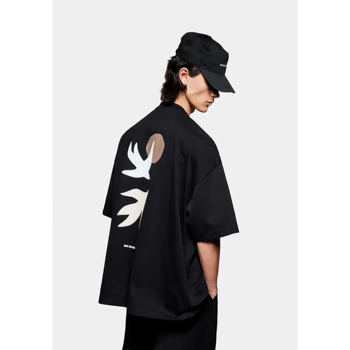 MKI BLACK SWALLOW T-SHIRT