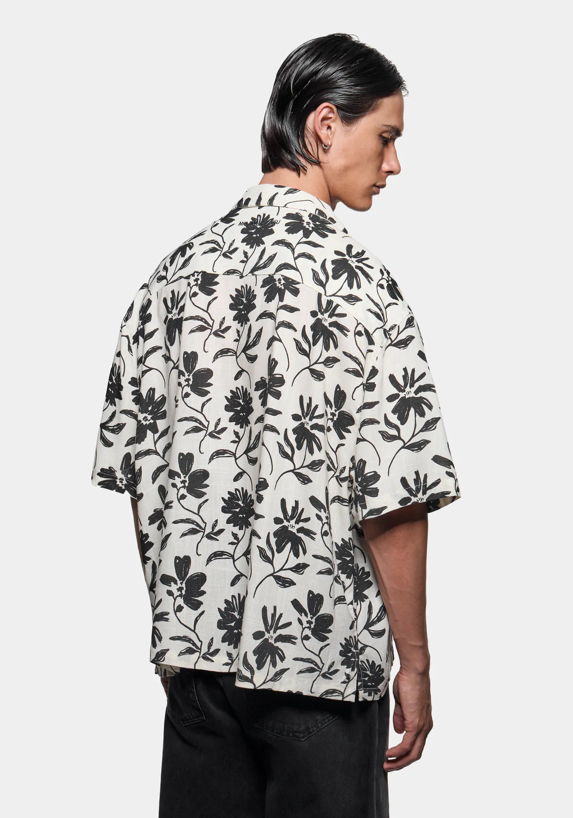MKI FLORAL LINEN VACATION SHIRT