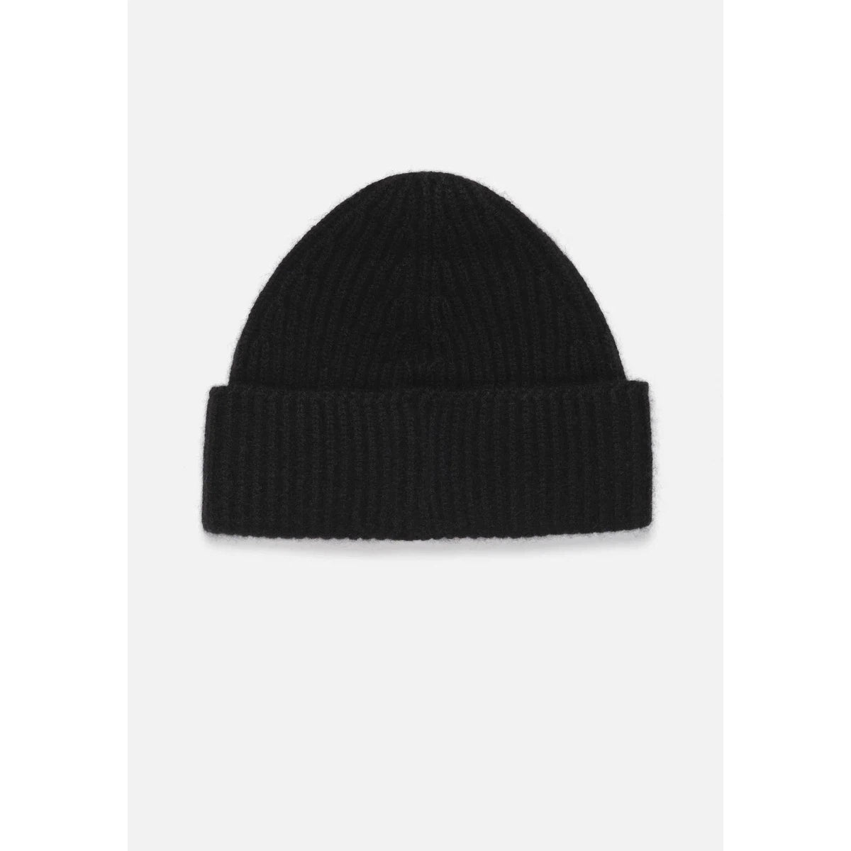 MKI CASHMERE RIBBED BEANIE