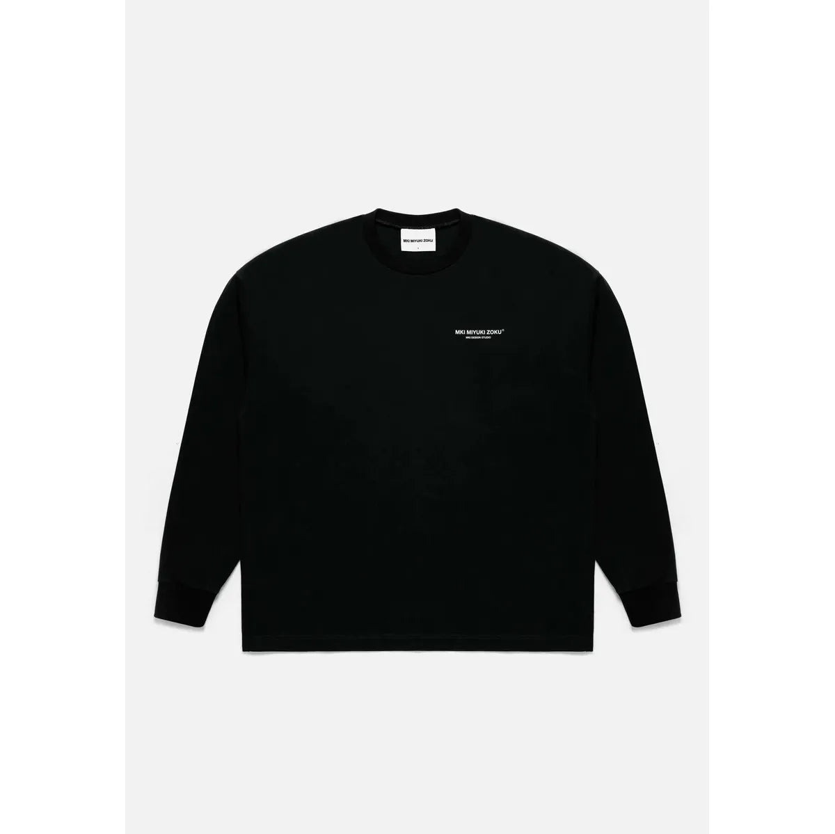 MKI DESIGN STUDIO LONGSLEEVE BLACK T-SHIRT