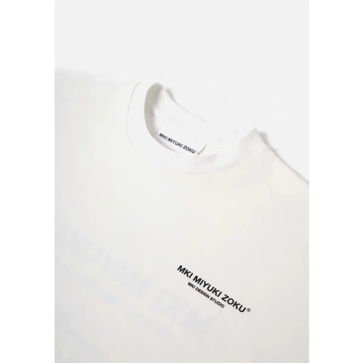 MKI DESIGN STUDIO LONGSLEEVE WHITE T-SHIRT