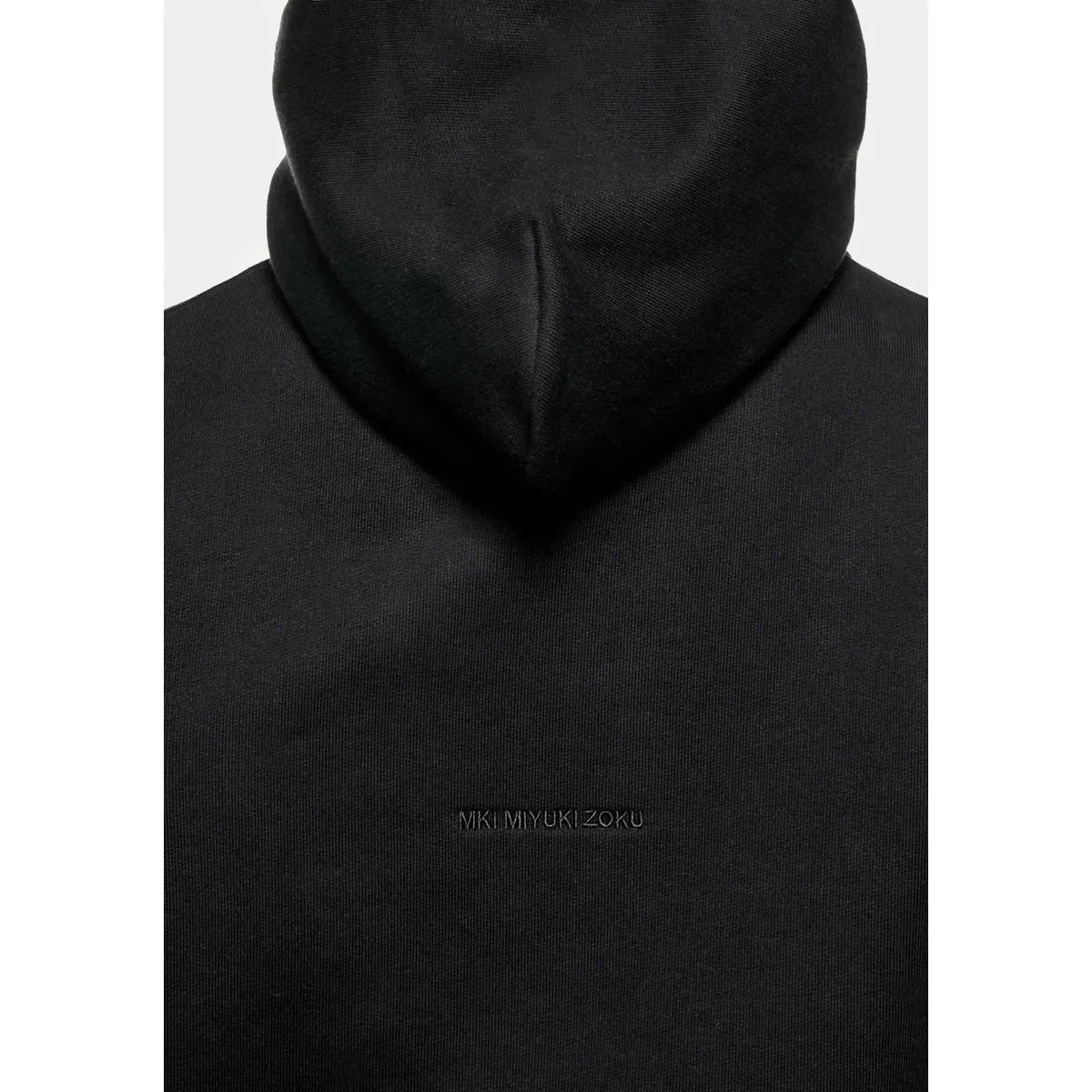 MKI 800 GSM SUPERWEIGHT BLACK HOODY
