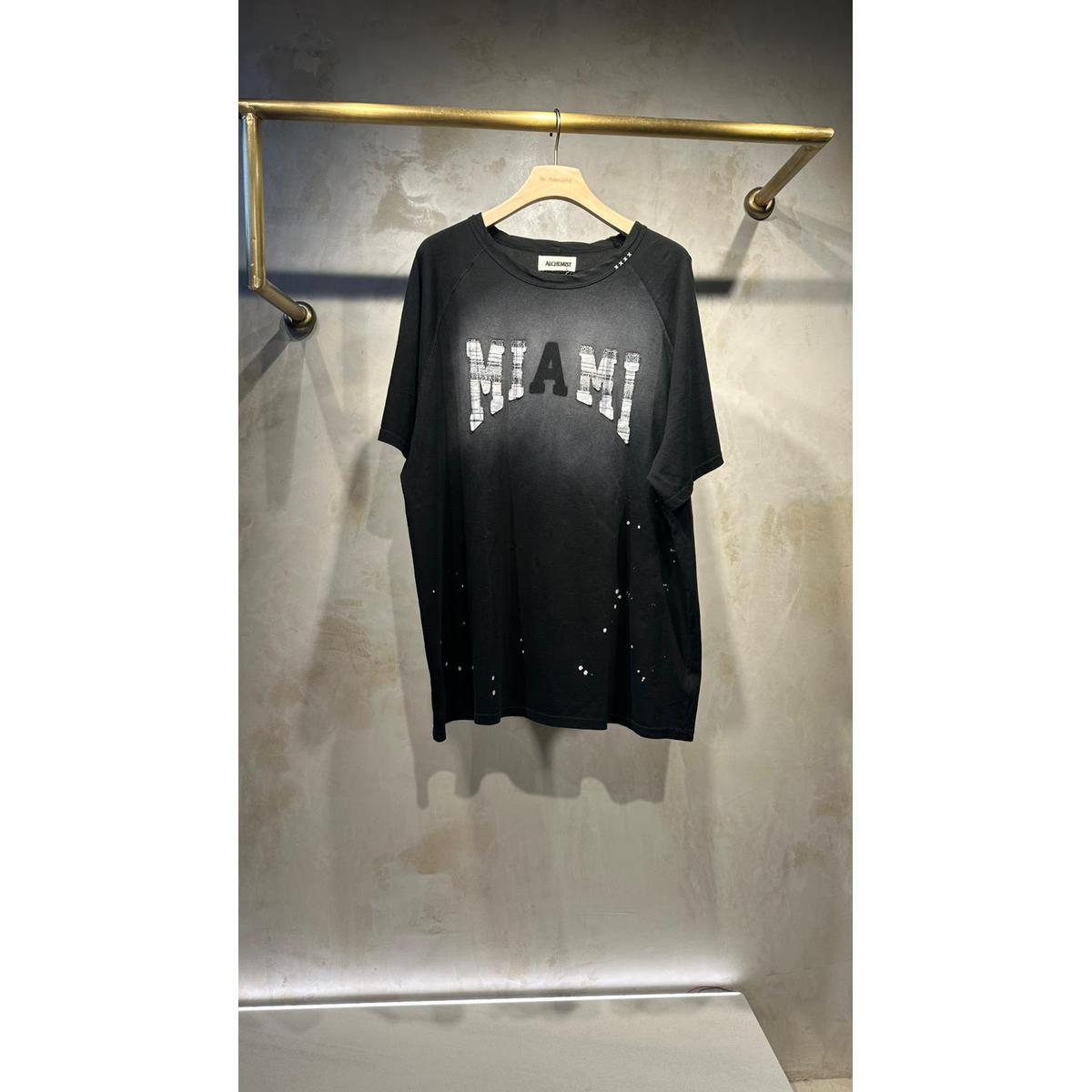 Alchemist Miami Raglan Jet Black T-Shirt