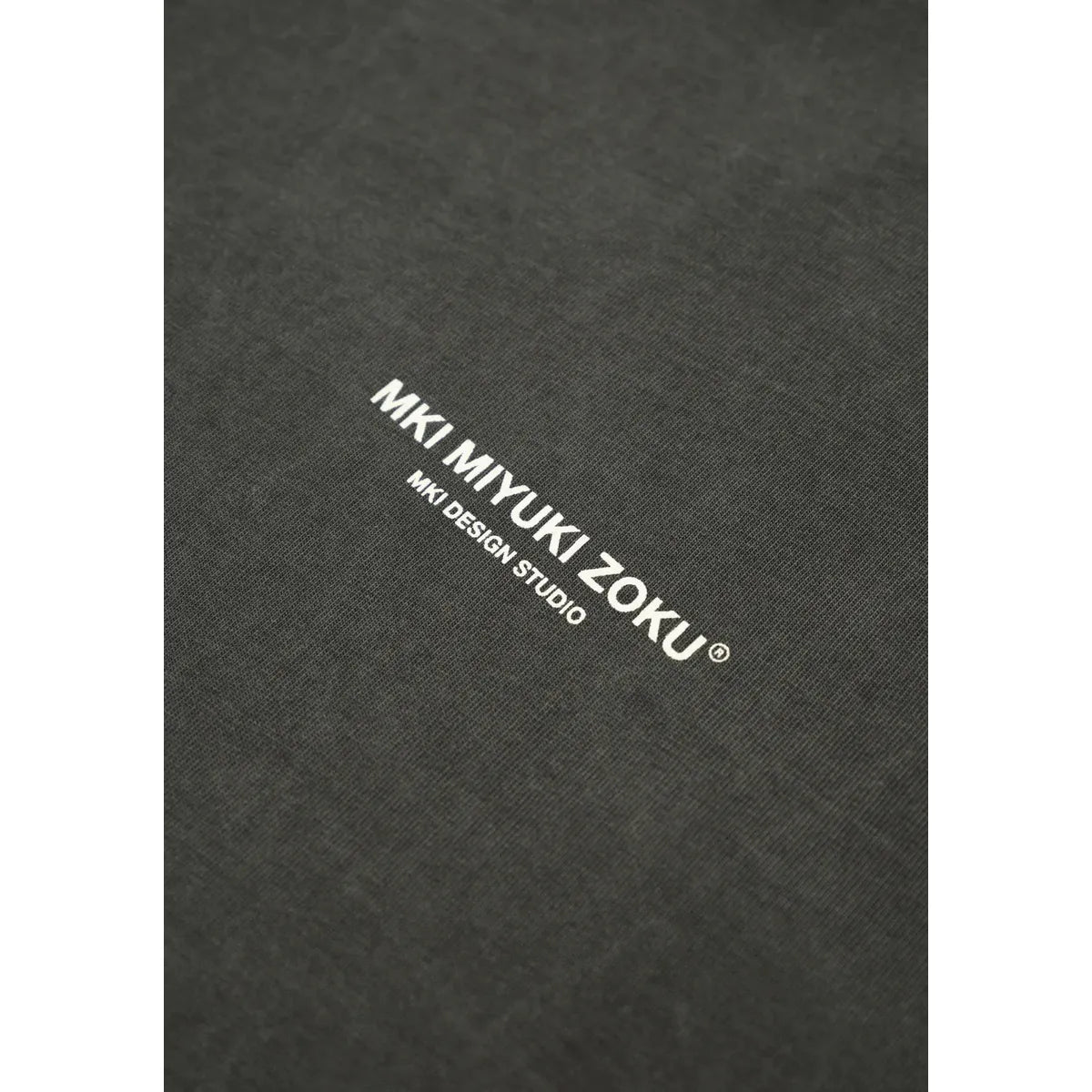 MKI DESIGN STUDIO PIGMENT BLACK T-SHIRT