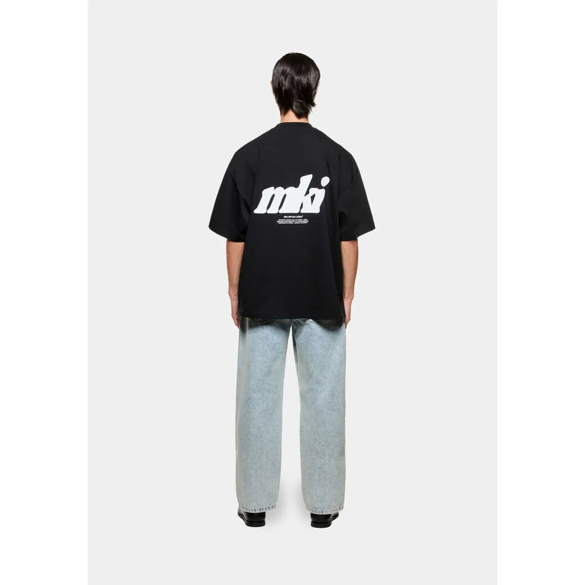 MKI STAMP BLACK T-SHIRT