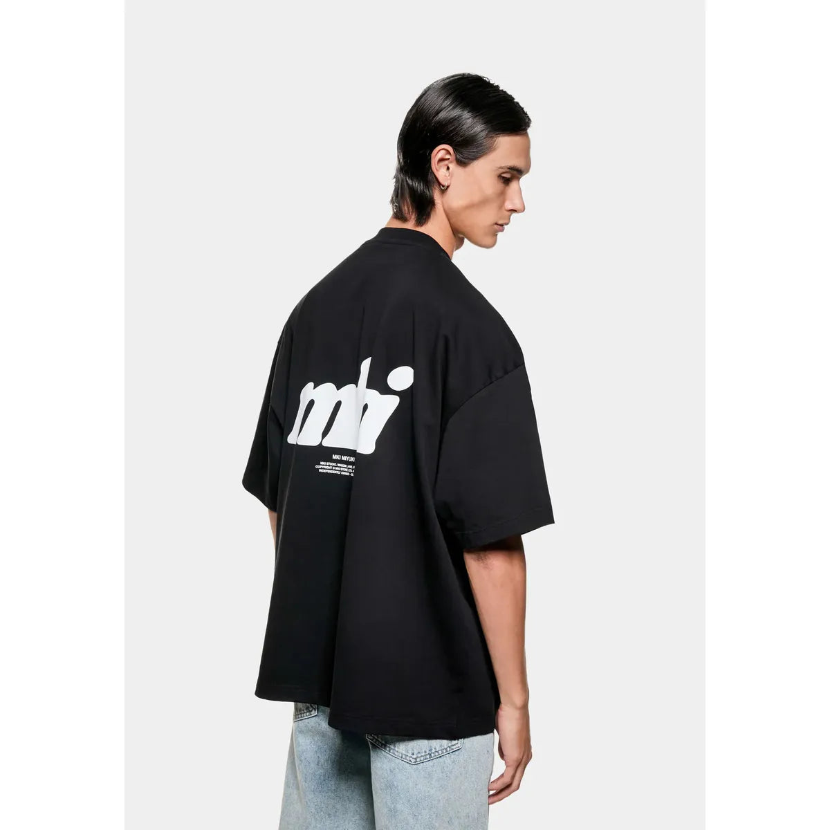 MKI STAMP BLACK T-SHIRT