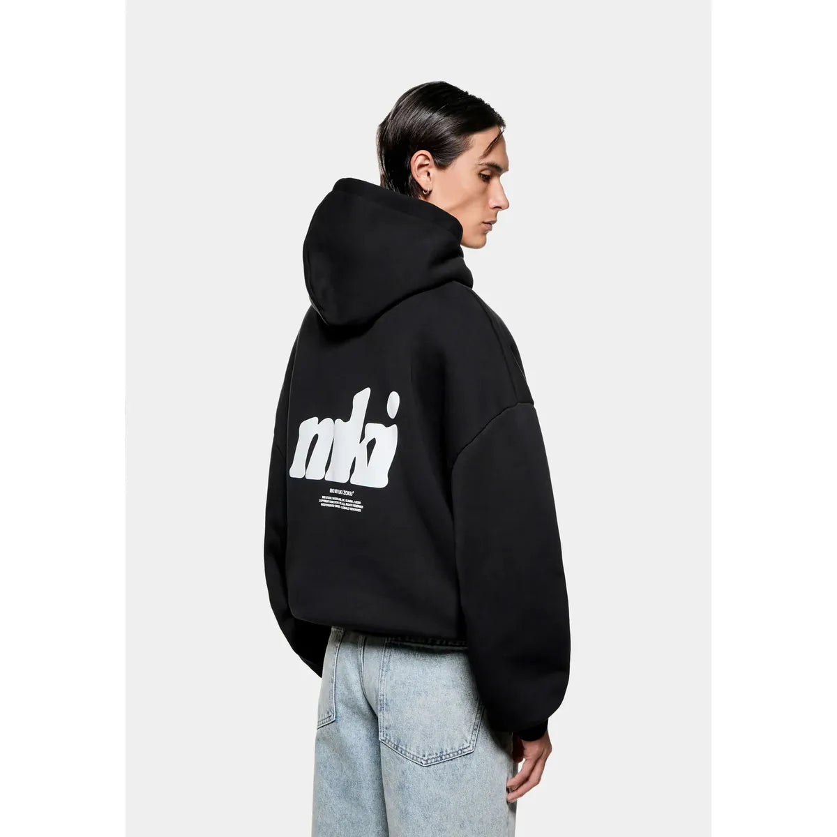 MKI STAMP BLACK HOODY
