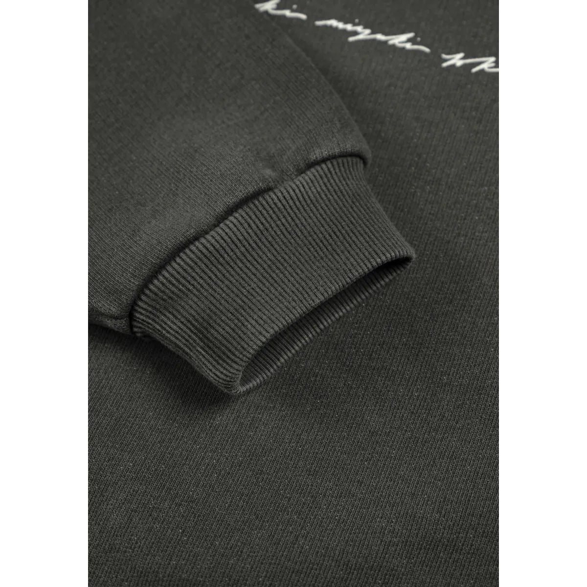 MKI DESIGN STUDIO PIGMENT BLACK HOODY