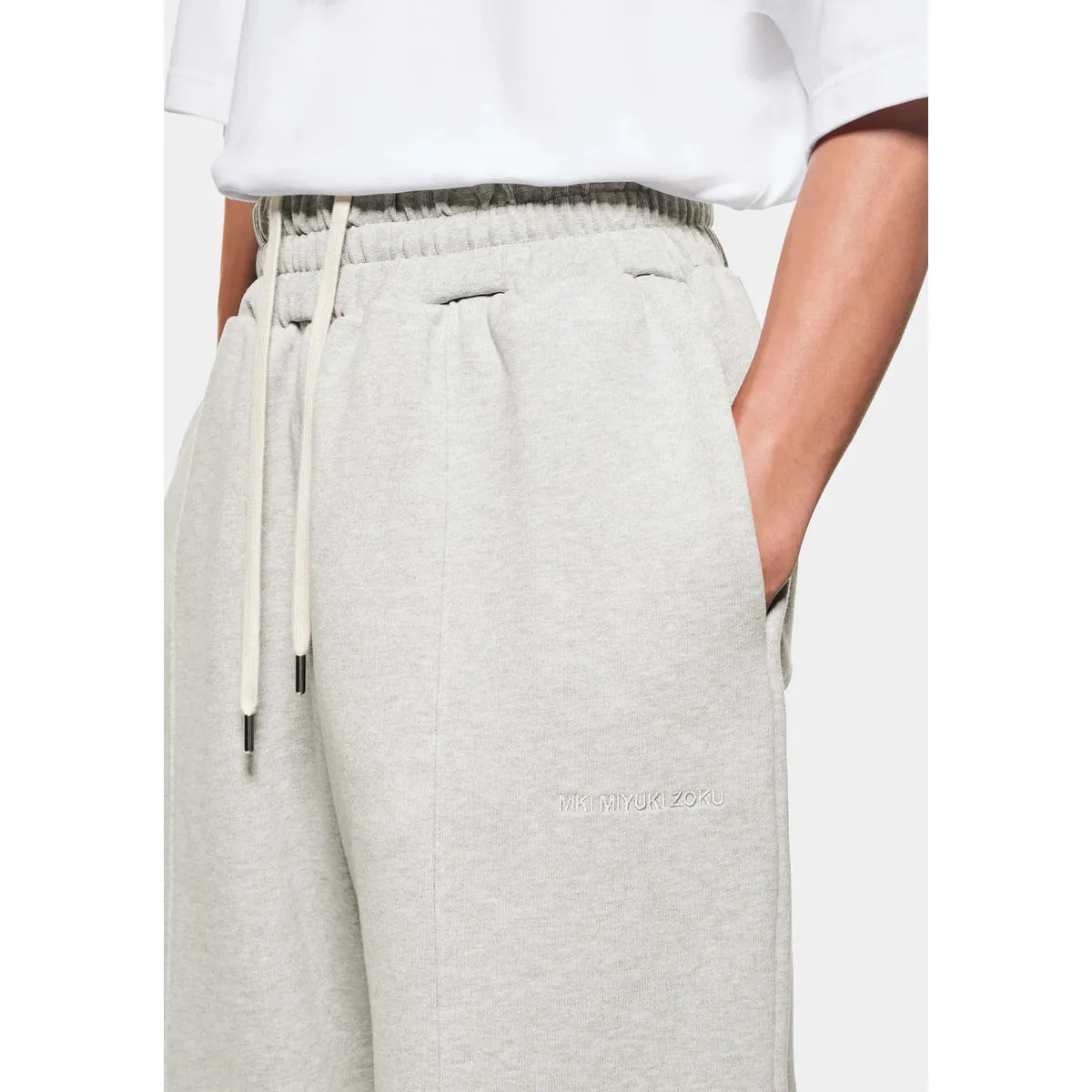 MKI 800 GSM SUPERWEIGHT WIDE LEG OATMEAL JOGGERS