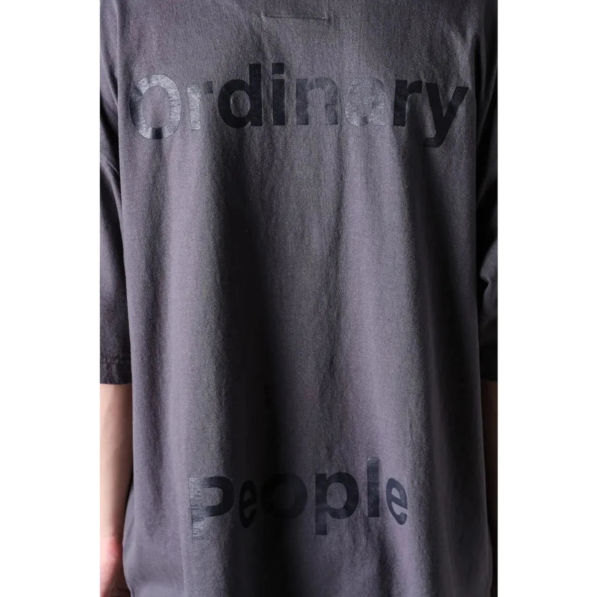 Maison Mihara Leon Kids Doodle Black T-shirt