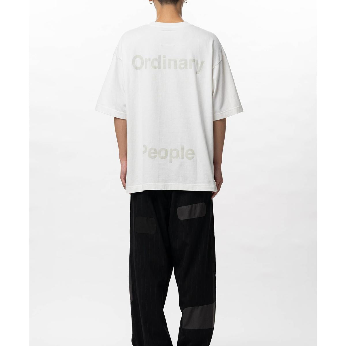 Maison Mihara "Don't Tag Me" Printed White T-shirt