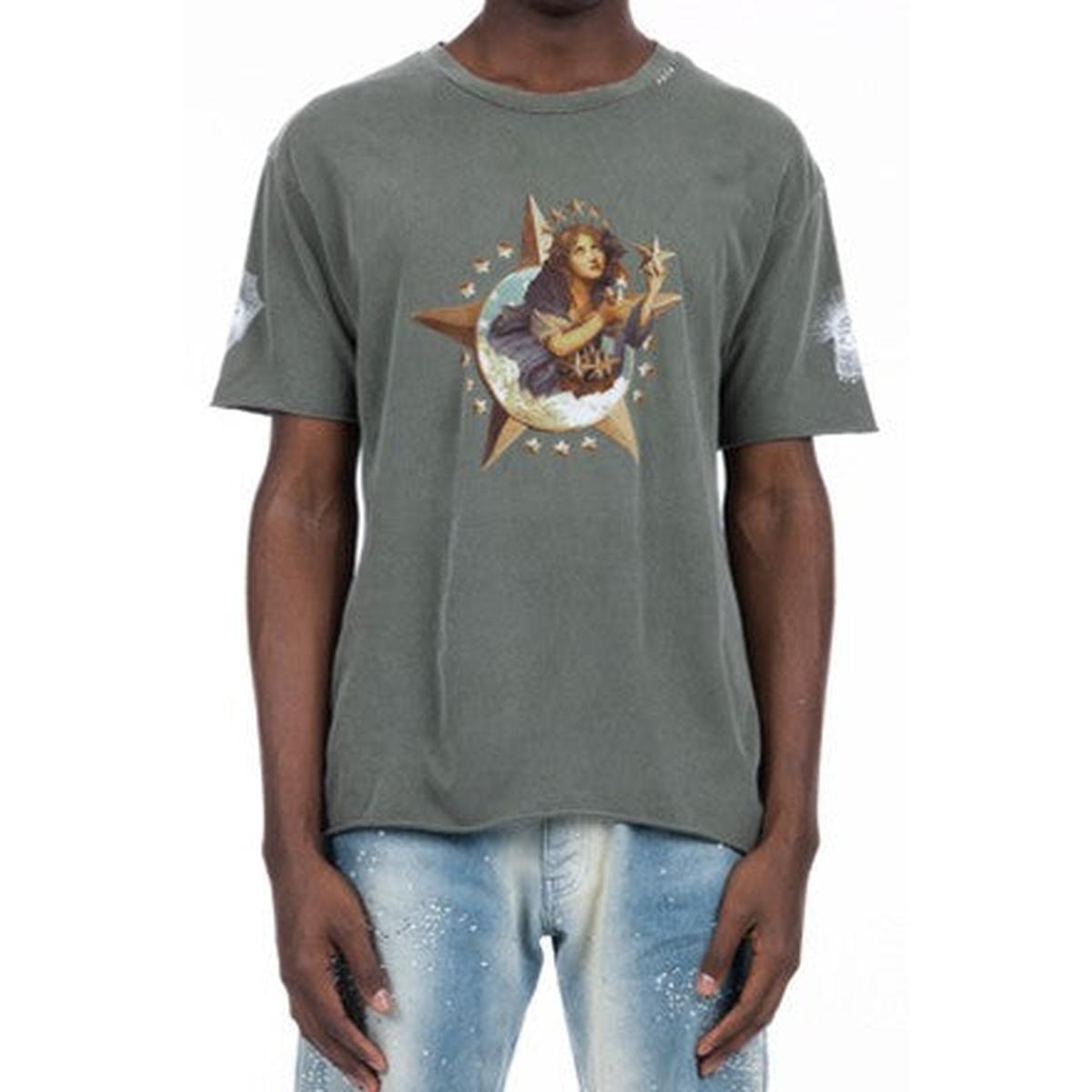 Alchemist Star Girl Aged Green T-Shirt