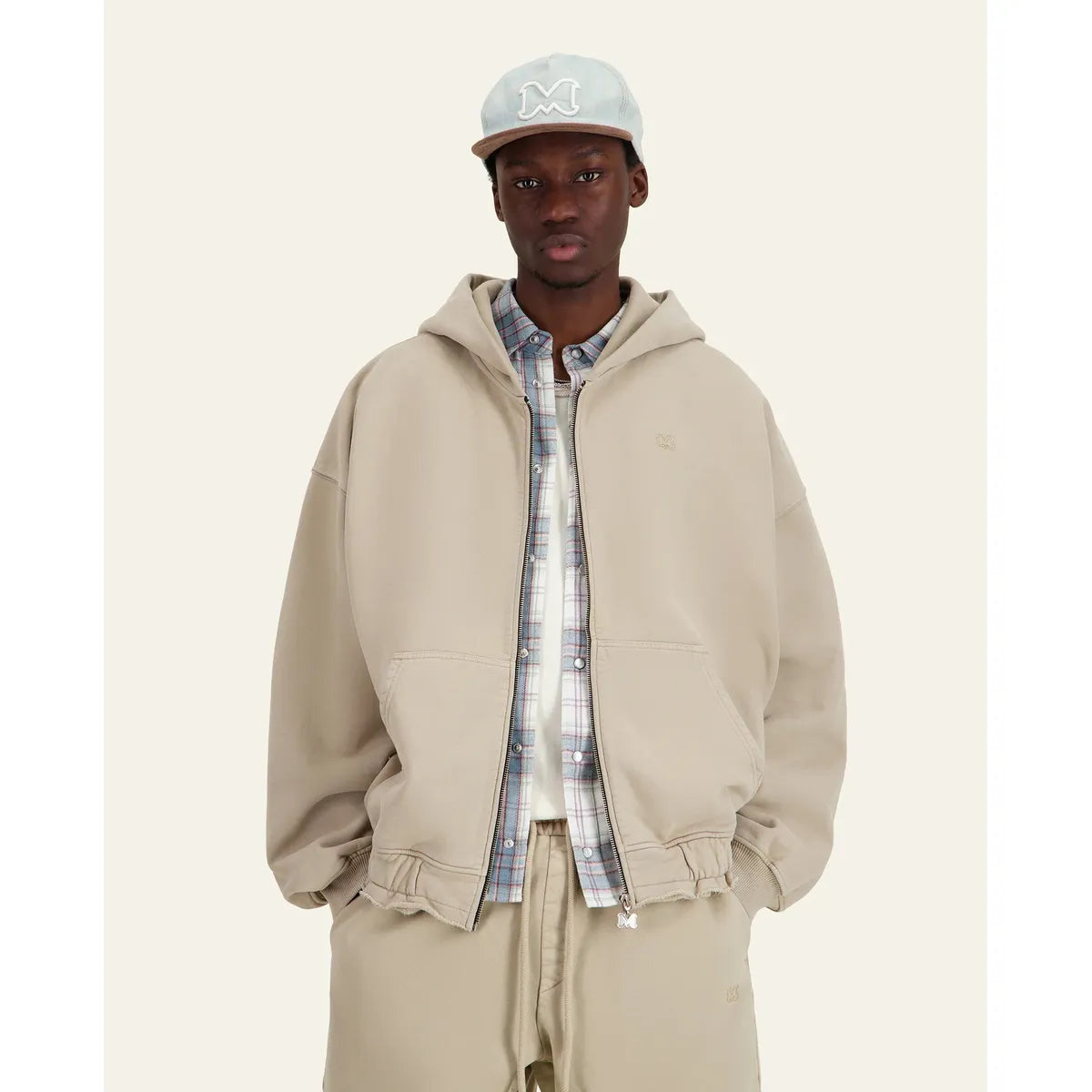 Mouty Andrea Beige Hoodie