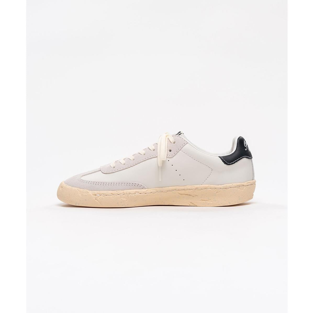 Maison Mihara Yasuhiro "FRANCIS" PAST Sole Mixed Material Low-Top Sneakers