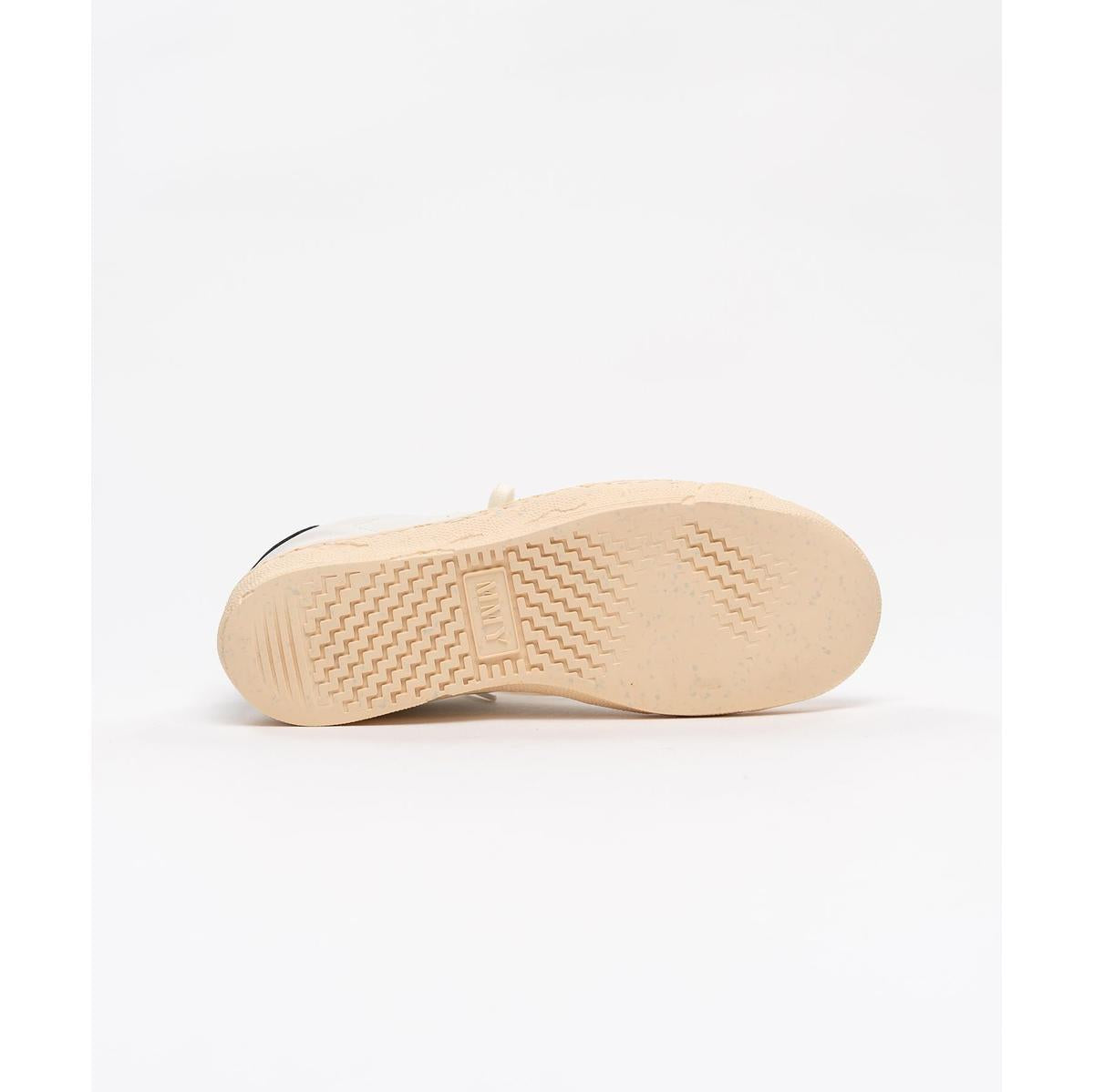 Maison Mihara Yasuhiro "FRANCIS" PAST Sole Mixed Material Low-Top Sneakers
