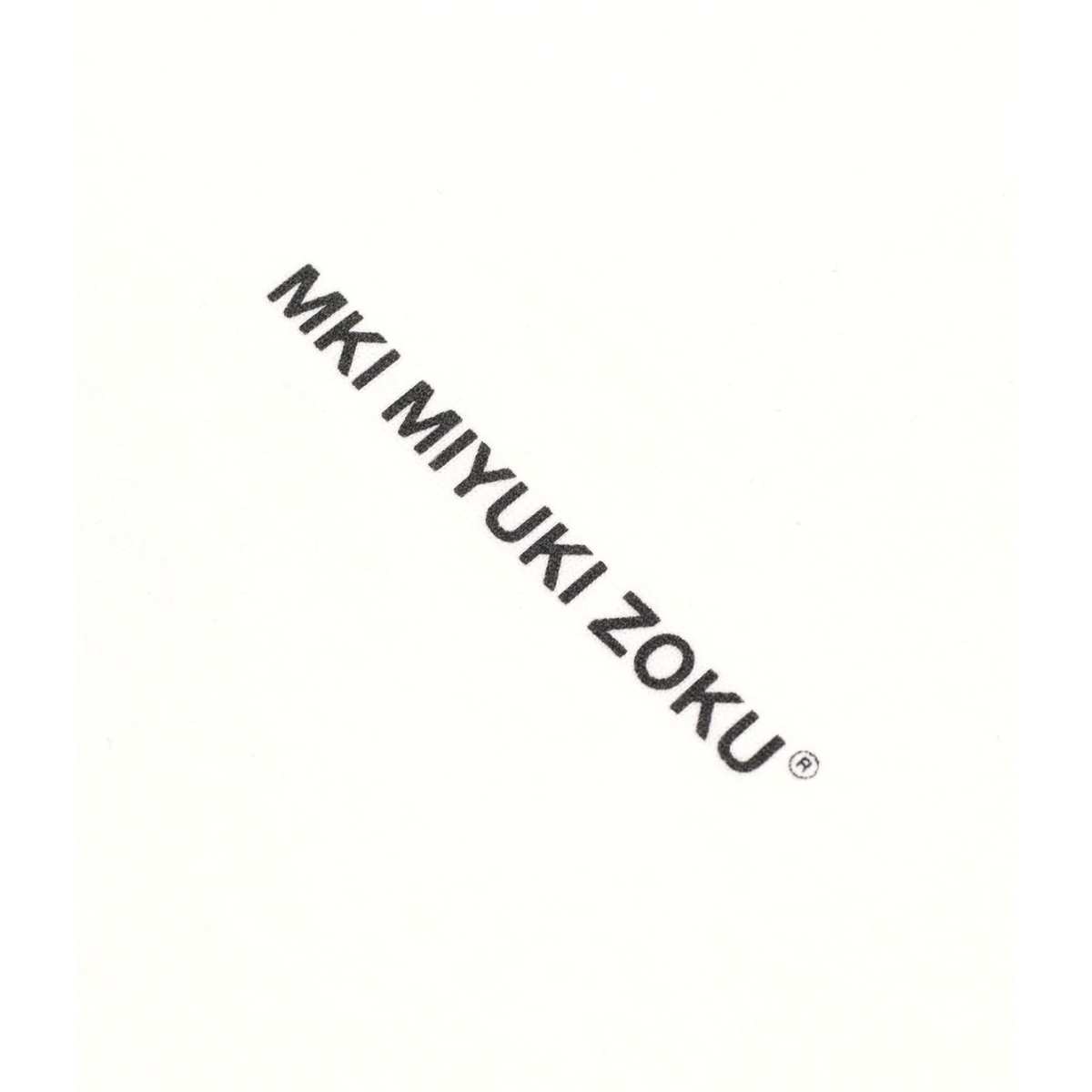 MKI WHITE UNIFORM T-SHIRT