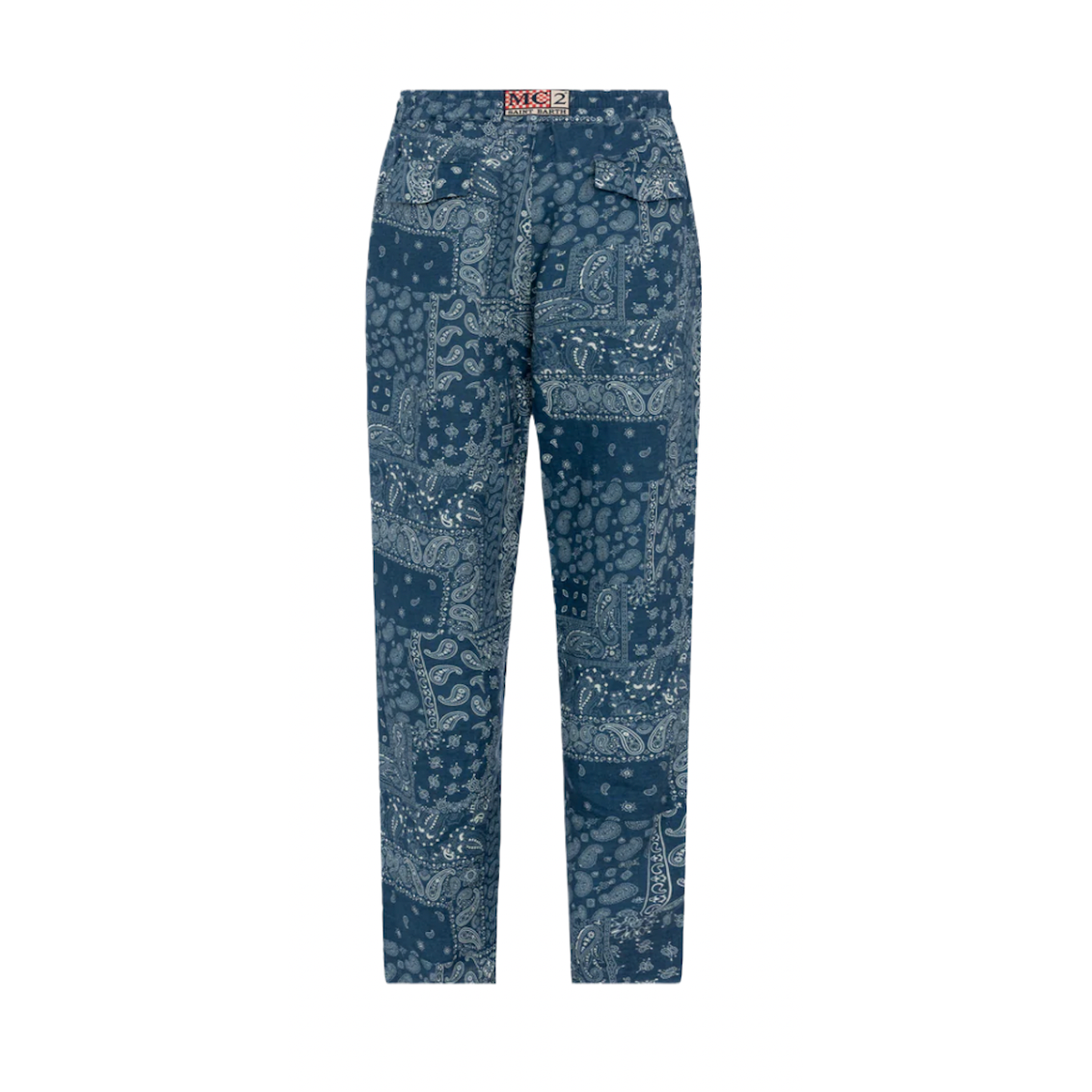 MC2 Linen Pants Calais With Bandanna Print