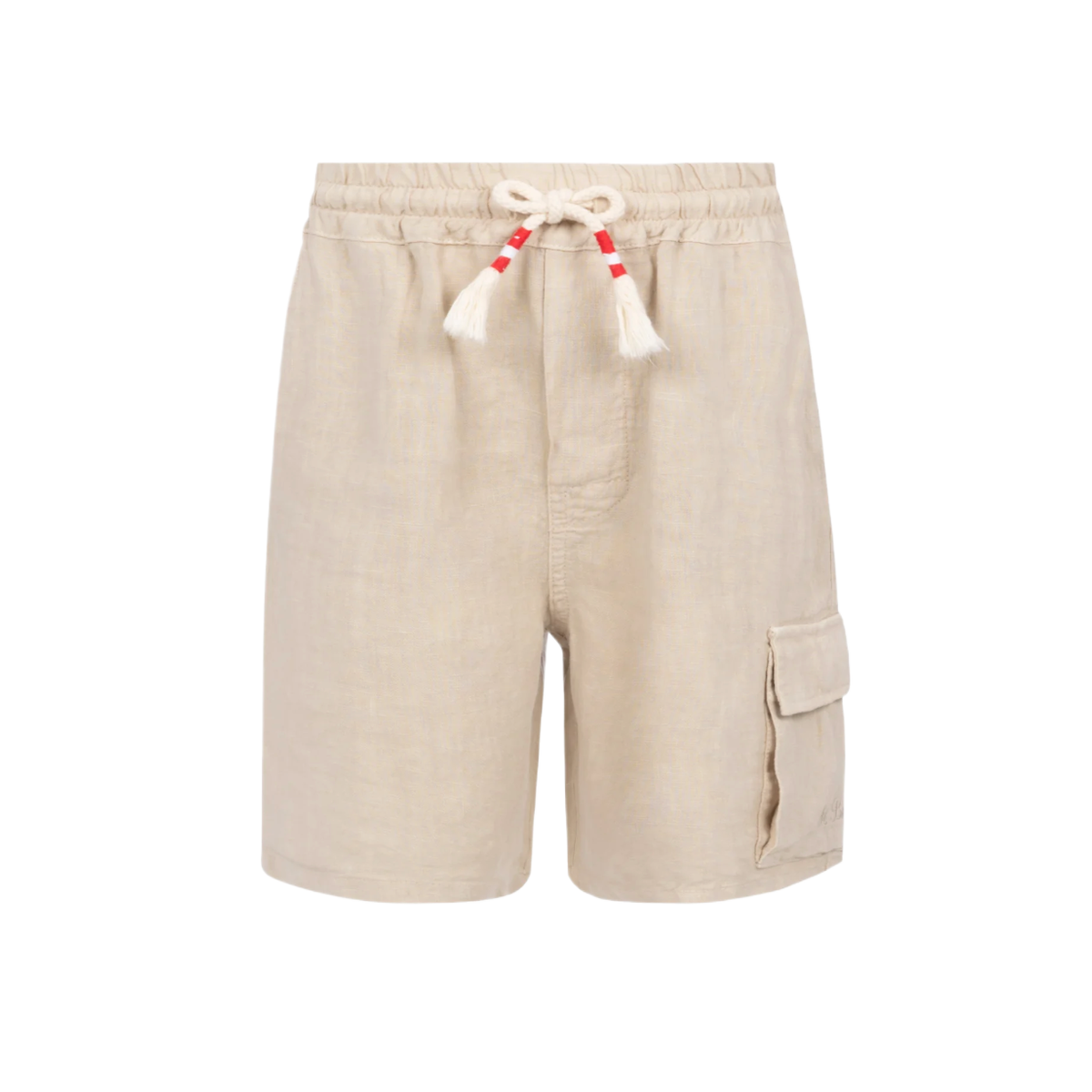 MC2 Marseille Jr Beige Linen Bemuda