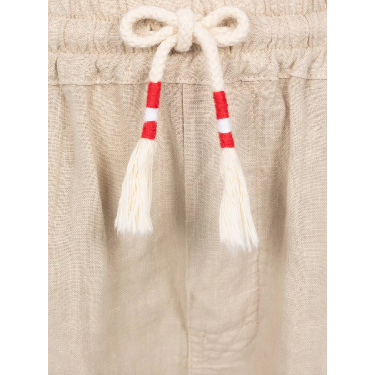 MC2 Marseille Jr Beige Linen Bemuda